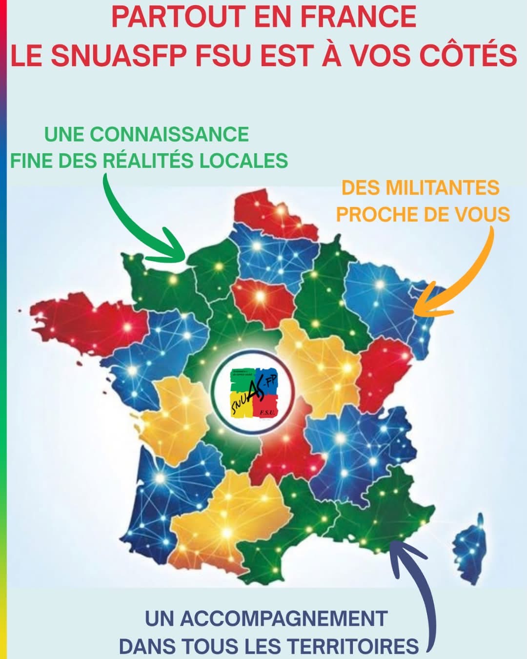Le SNUASFP FSU, un syndicat proche des réalités locales